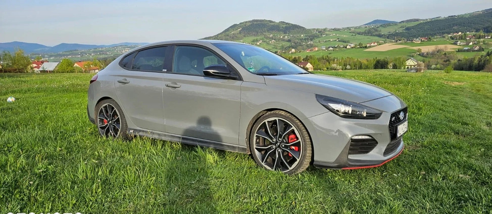 Hyundai i30 N cena 105000 przebieg: 48052, rok produkcji 2020 z Limanowa małe 562